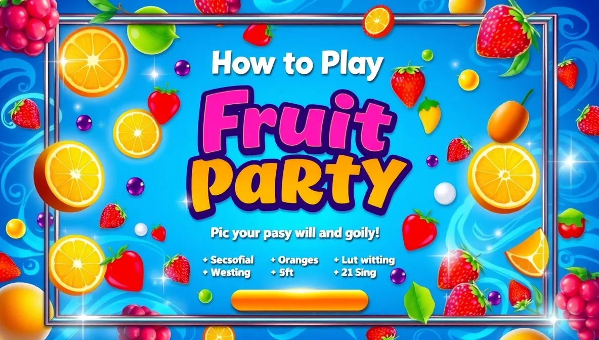 How to play Fruit Party?